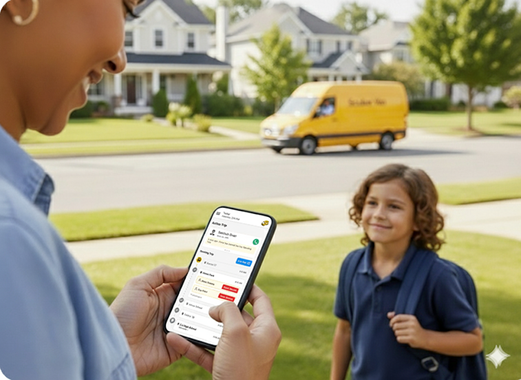 ScUberVan - Real-Time School Van Tracking for Parents